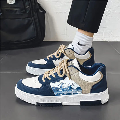 WaveRider Suede Sneakers